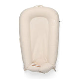 ukbabycentre DockATot Deluxe+ Dock Baby Lounger (0-8 Months) Sand Chambray- Buy online at McGrocer