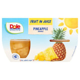 Dole Pineapple In Juice Fruit Pots Multipack 4 x 113g