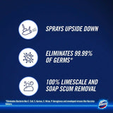 Domestos Power Foam Toilet & Bathroom Cleaner Spray Limescale Remover 450ml