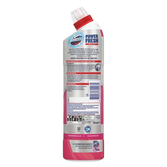 Domestos Power Fresh Pink 750ml