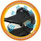 Dooky universal sun shade plain black, imported from the UK