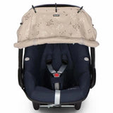 Dooky baby sun shade in Romantic Leaves Beige for strollers (British brand)