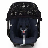 Dooky sun shade Romantic Leaves Black (British brand)
