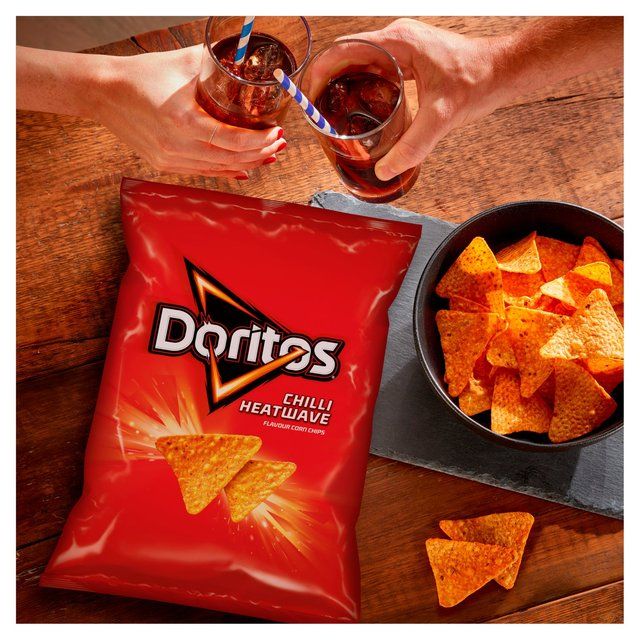 Doritos Chilli Heatwave Tortilla Chips Sharing Bag Crisps 180g