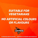 Doritos Dippers Hint of Paprika Tortilla Chips Sharing Bag Crisps 230g