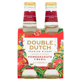 Double Dutch Pomegranate & Basil 4 x 200ml