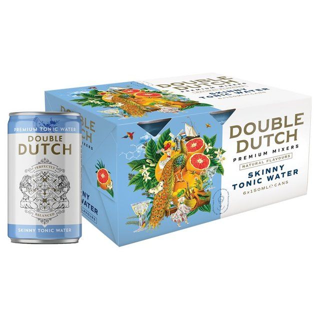 Double Dutch Skinny Tonic Water 6 x 150ml