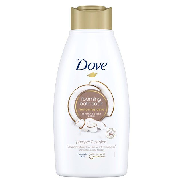 Dove Bubble Bath Soak Restoring Care Coconut & Cacao 450ml