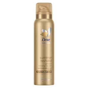 Dove DermaSpa Summer Revived Medium to Dark Gradual Self-Tan Body Mousse 150ml