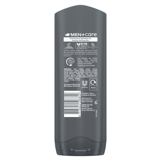 Dove Men+Care Fresh Awake Body & Face Wash 250ml