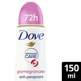 Dove Women Advanced Antiperspirant Deodorant Pomegranate Aerosol 150ml