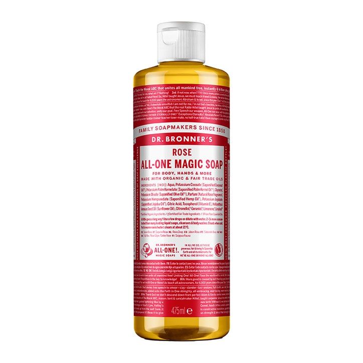 Dr Bronner Rose All-In-One Magic Soap 475ml