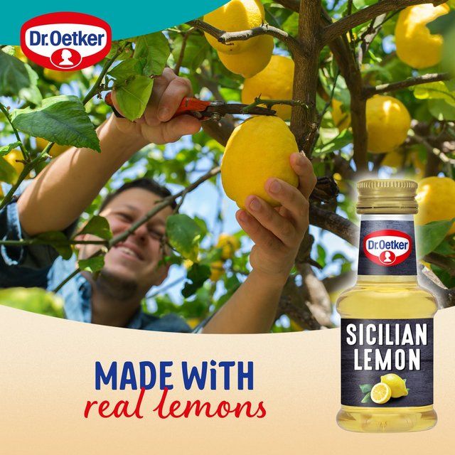 Dr. Oetker Natural Sicilian Lemon Extract 35ml