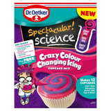 Dr. Oetker Spectacular! Science Crazy Colour Changing Icing Cupcake Mix 295g
