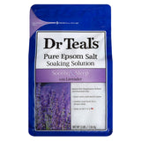 Dr Teal's Pure Epsom Salt Soaking Solution Soothe & Sleep with Lavender  1.36kg