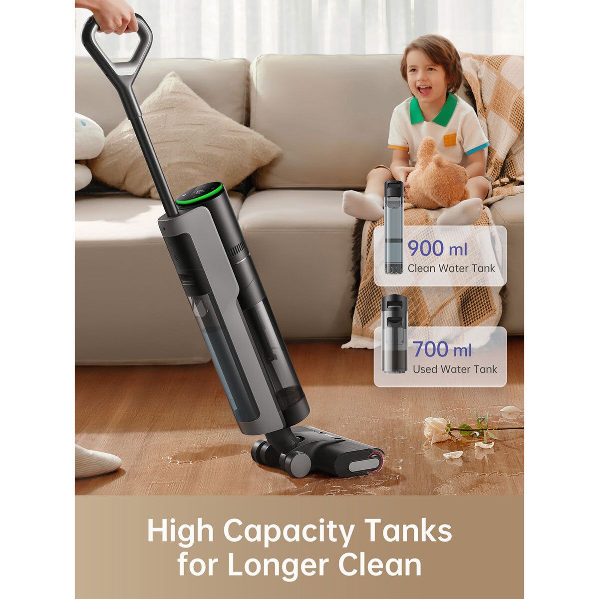 Dreame H12 Pro Wet & Dry Vacuum Cleaner, HHR25A