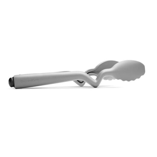 Dreamfarm Clongs Grey Click-lock Serving Tongs