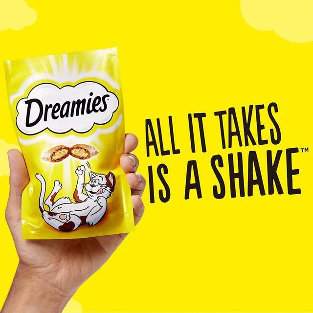 Dreamies Cat Treat Biscuits with Tuna Flavour Bulk Mega Tub 350g