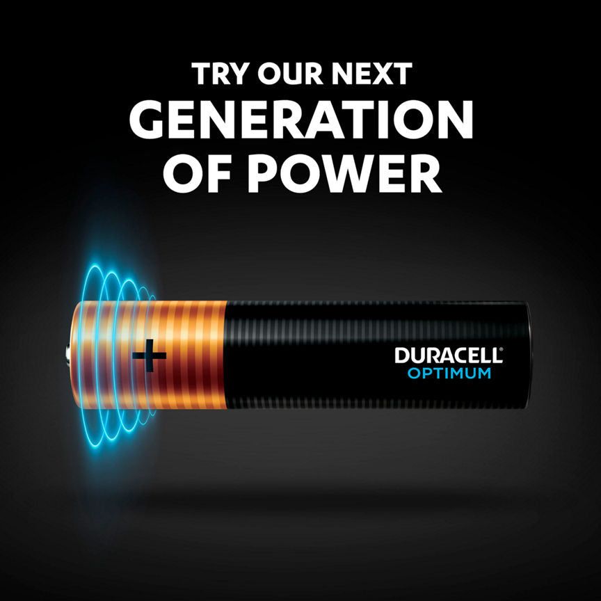 Duracell Optimum Alkaline AAA Batteries, pack of 12