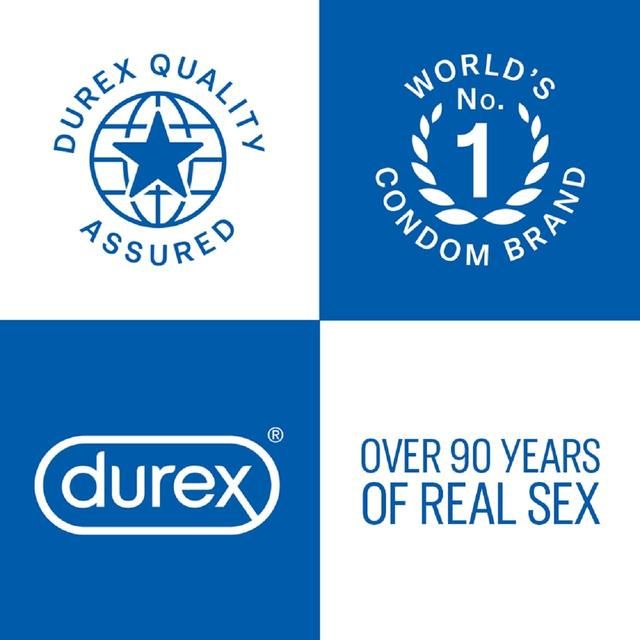 Durex Pleasure Me Condoms Ribbed & Dotted Regular Fit 12 per pack