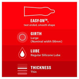 Durex Thin Feel Condoms Enhanced Sensitivity Regular Fit 30 per pack