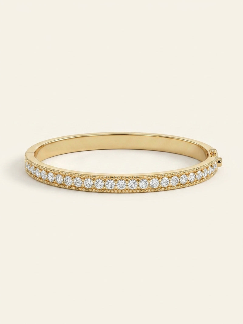Cartier LOVE 18ct gold diamond bracelet, UK version