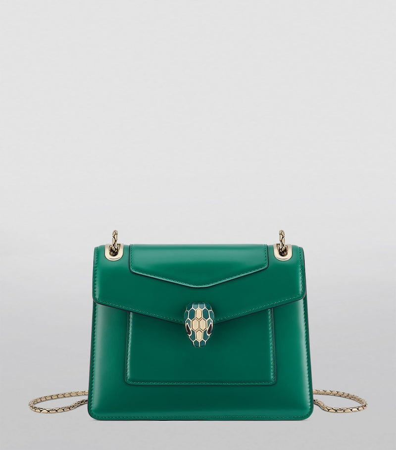 Bvlgari leather Serpenti Forever cross-body bag, imported from the UK