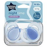 Superdrug Tommee Tippee Night Soothers 18-36M Pack of 2 Dummies- Buy online at McGrocer