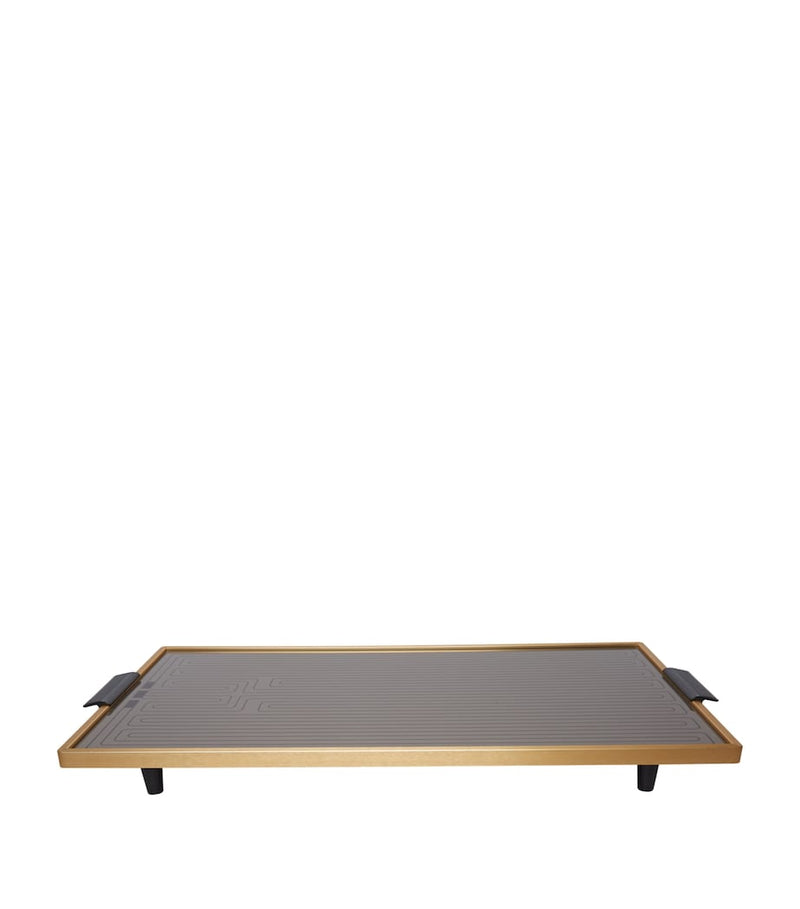 Kaymet electric hotplate bronze glass surface, imported from the UK
