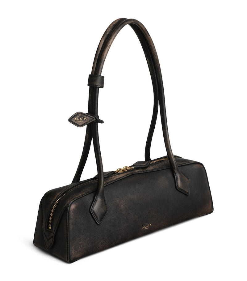 Alaïa Le Teckel medium shoulder bag in calfskin, imported from the UK