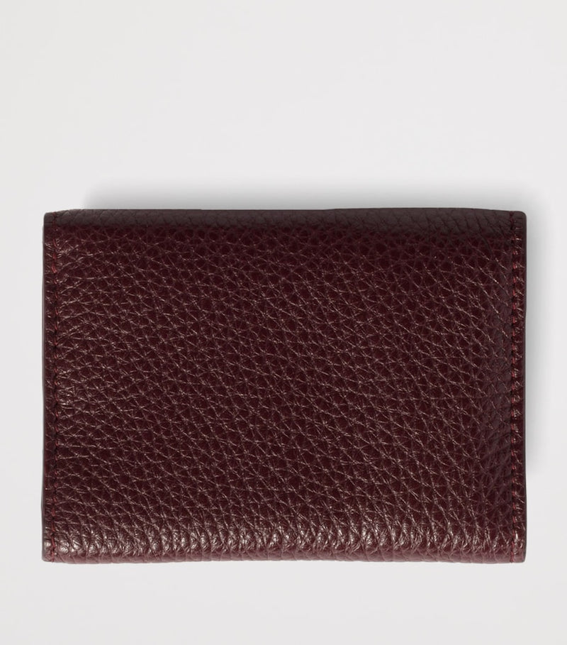 Miu Miu leather trifold wallet small grained calfskin - British product