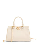 Harrods Valentino Garavani Mini Leather VLogo Signature Top-Handle Bag- Buy online at McGrocer