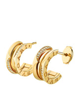 Harrods Bvlgari B.zero1 Yellow Gold Diamond Earrings- Buy online at McGrocer