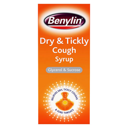Benylin Dry & Tickly Cough Syrup 150ml cough cold & flu Boots   