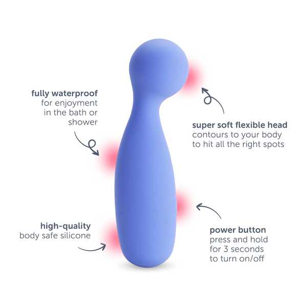PlusOne Personal Wellness Massager for Women, UK version