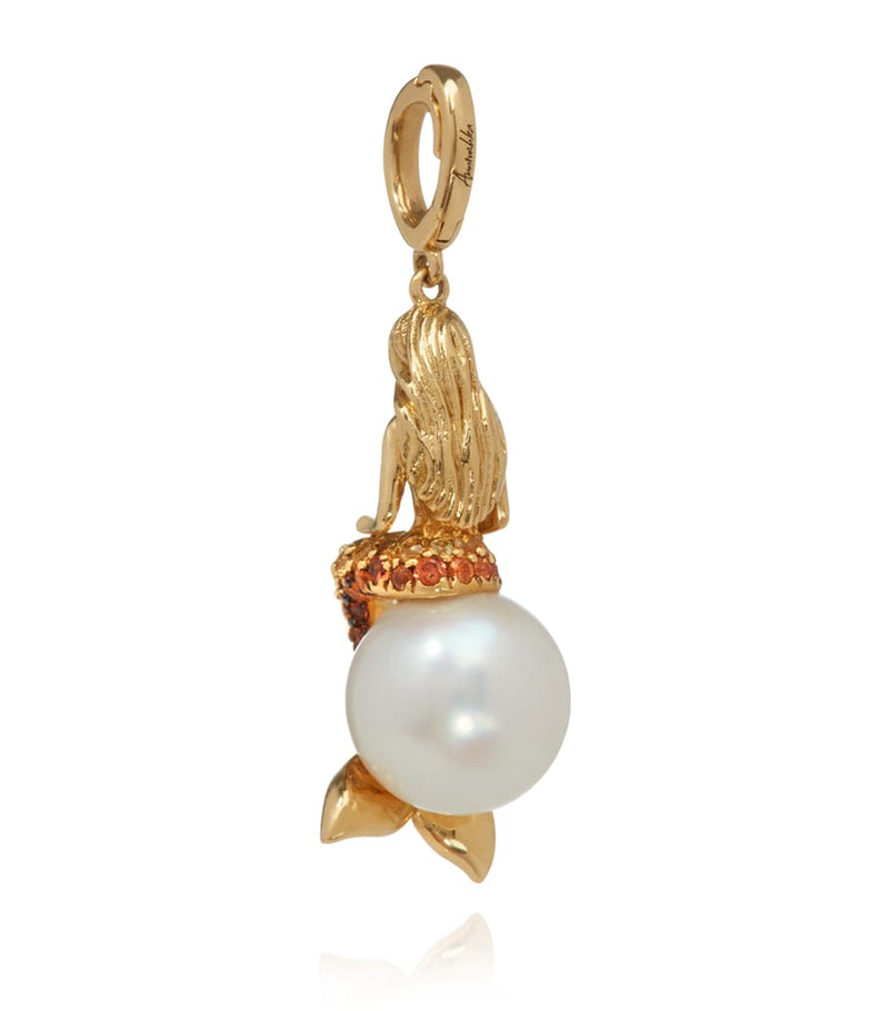 Annoushka x The Vampire's Wife Mermaids charm yellow gold, UK version