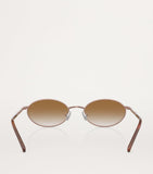 Brunello Cucinelli titanium gradient sunglasses, imported from the UK