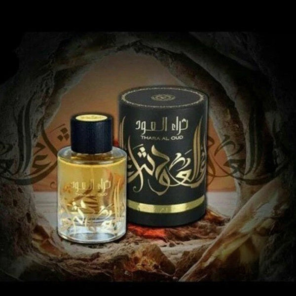 Ard Al Zaafaran Thara Al Oud 100ml perfume bottle - British product