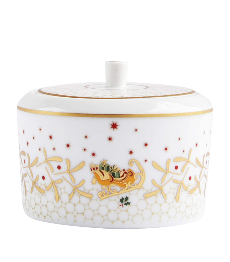 Bernardaud Noël sugar bowl - British product