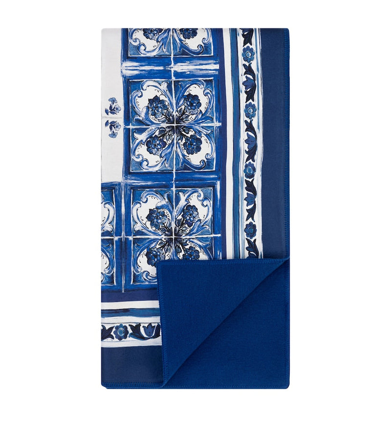 Dolce&Gabbana Blu Mediterraneo throw 140cm x 180cm - British product
