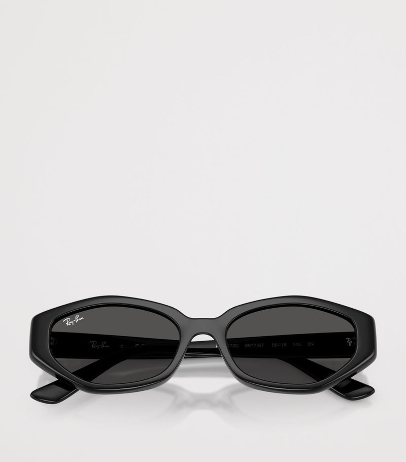 Ray-Ban RB4473D geometric sunglasses, imported from the UK