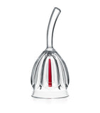 Tulip-Shaped Crystal Bell for Speeches and Announcements, 15cm Height