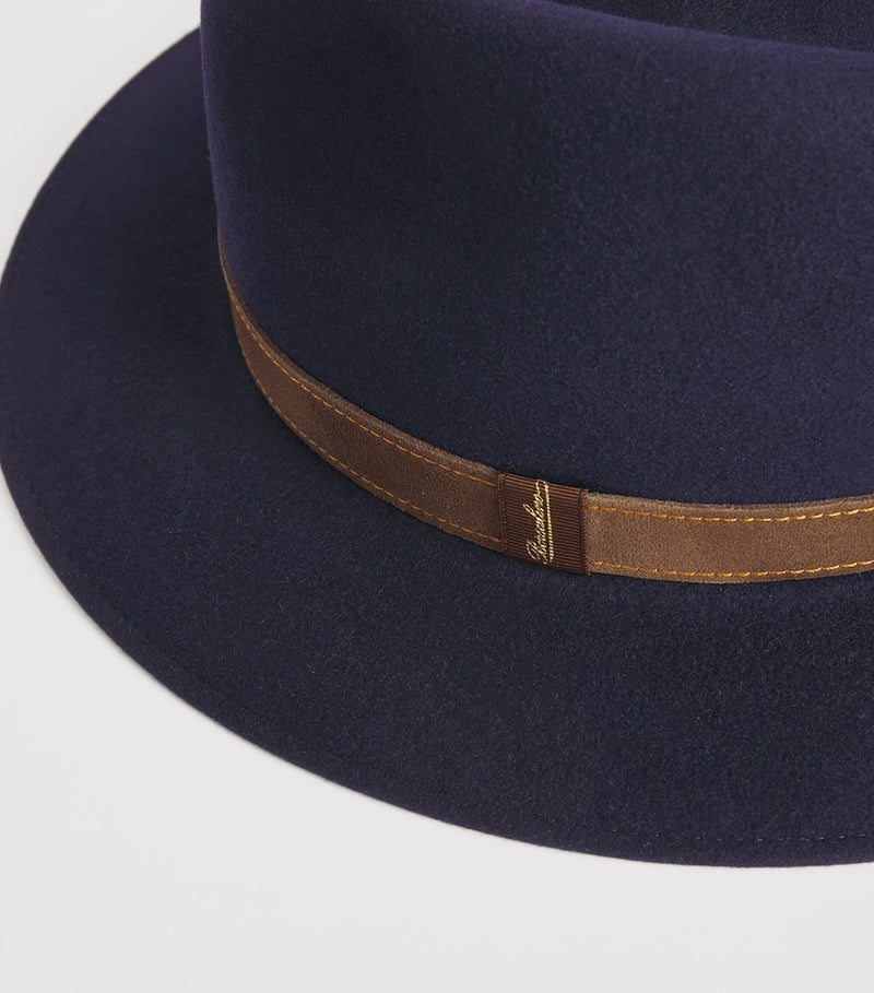 Borsalino felt hat Country Alessandria medium brim, imported from the UK