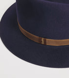 Borsalino felt hat Country Alessandria medium brim, imported from the UK
