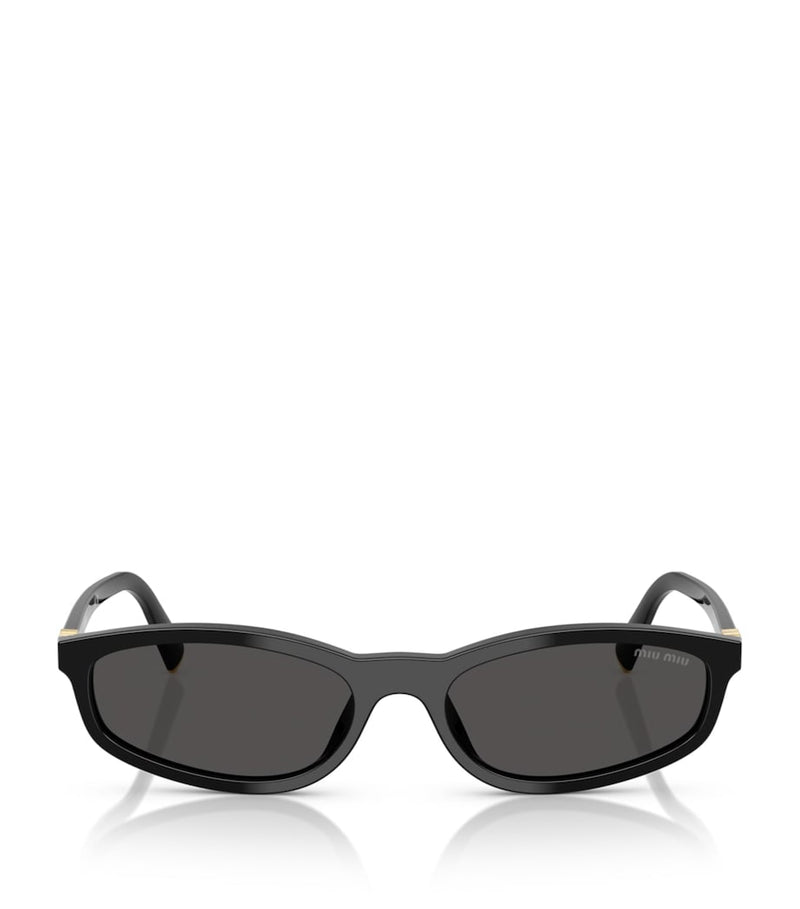 Miu Miu acetate oval sunglasses, UK version