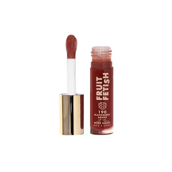 Milani Fruit Fetish Lip Oil Blackberry Agave, imported from the UK