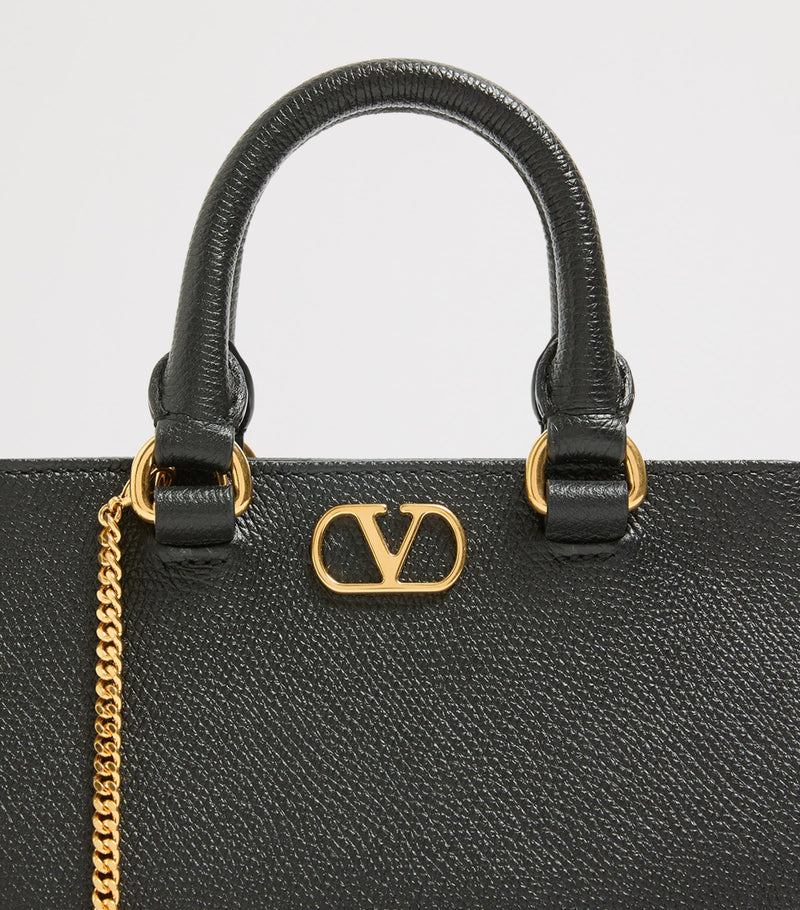 Valentino Garavani top-handle bag VLogo Signature mini (British brand)