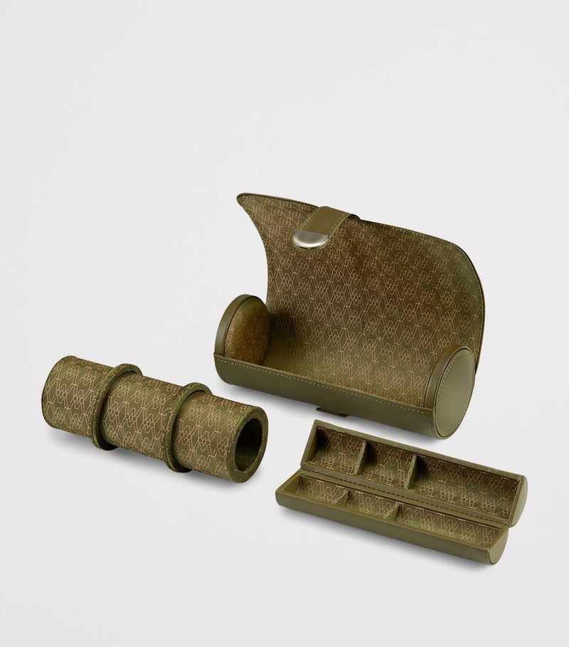 WOLF Vegan Earth Triple Watch Roll, imported from the UK