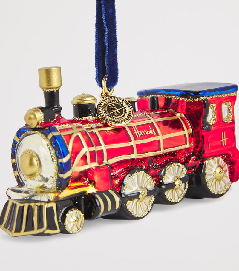 Harrods train tree decoration 17cm - British product