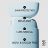 Fussy natural deodorant Cloud Nine starter pack 40g, imported from the UK